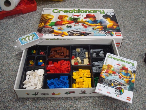 Lego 3844 creationary - lego, game