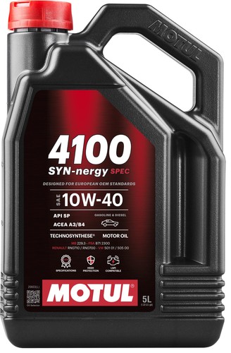 Huile 4100 syn nergy - 4100, 5l
