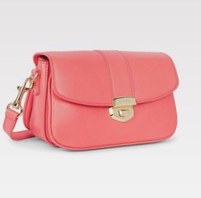 Sac Bandoulière cuir rose