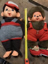 2 GRANDE PELUCHE KIKI MONCHIHICHI  VINTAGE 1974  (40cm) (45). Faire Offre