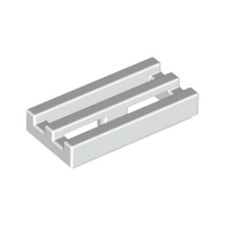 LEGO Briques 50x Blanche 1x2