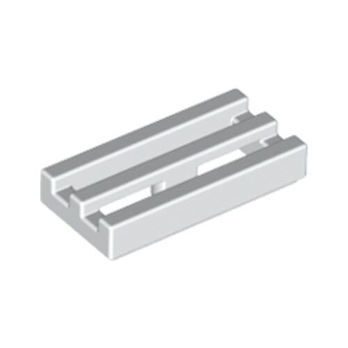 Lego briques 50x - briques, blanche