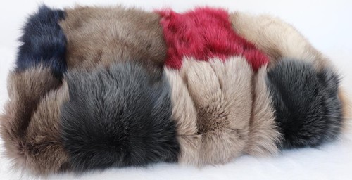 Couverture fourrure renard - en,