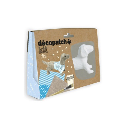 Mini kit décopatch teckel - décopatch,