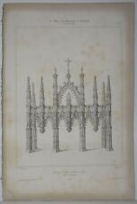 Lithographie Jubé de l'