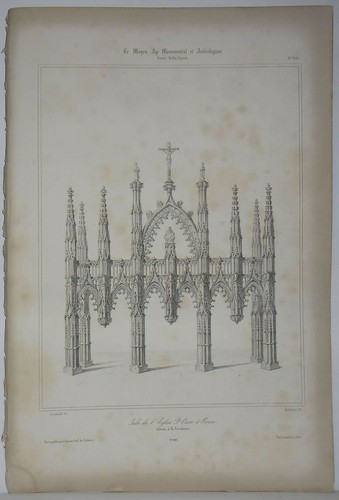 Lithographie jubé - lithographie, l'