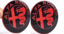 2x embleme insigne logo ALFA
