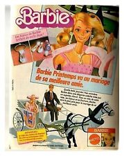 1982 : Document (Ref fip) : publicité jouets POUPEE BARBIE CALECHE   (1 p)
