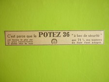 1932 PUB AVIONS POTEZ 36