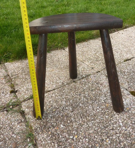 Tabouret traite tripode - tabouret, en