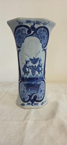 Vase balustre faïence de - en,