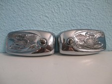 2 RETROVISEURS LIVE TO RIDE OEM HARLEY DAVIDSON Vintage Moto Old Bike