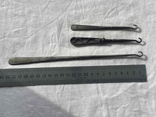 LOT DE 3 ANCIENS CROCHETS TIRE