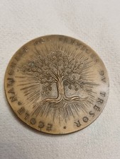 Médaille bronze ecole trésor - bronze,