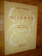 partitions guitare -	Ginastera