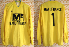 Maillot Le coq Sportif Gardien Manufrance Saint Etienne vintage Jersey Homme - L
