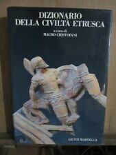 Dizionario della civilta Etrusca a cura di Mauro Cristofani/Giunti Martello 1985