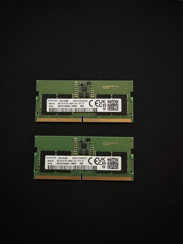 Ram samsung 2x8 go ddr5 - ram, 16