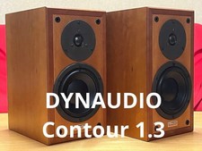 Paire d'enceintes d'étagère Dynaudio Contour 1.3 moniteurs bidirectionnels ha...