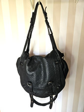 Sac Cuir Agneau Bubble Noir