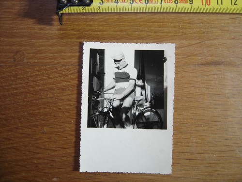 Photo argentique homme avec - photo,