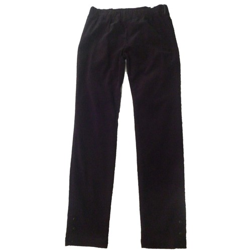 Pantalon fille velours