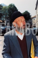 Photo De Presse Vintage Télévision Celentano Contre Panzeri 1997 Tirage 18x13 Cm