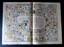 Jeu De L'Oie De La Santé Commission Américaine Contre Tuberculose Devambez 1918