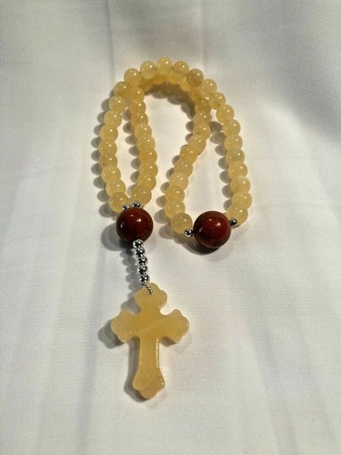 Miraculous prayer beads with - miraculous, beads.