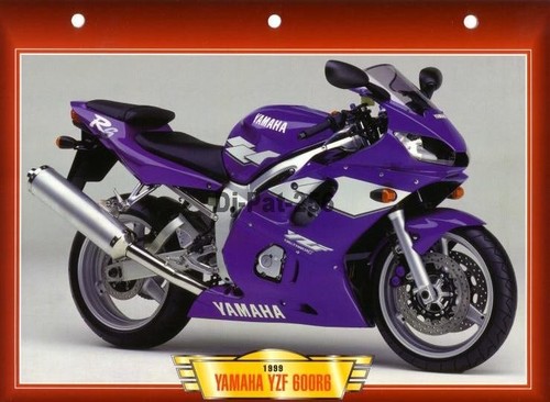 Fiche moto yamaha yzf 600 - fiche,
