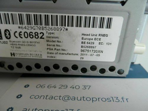 Autoradio gps bluetooth - cd,