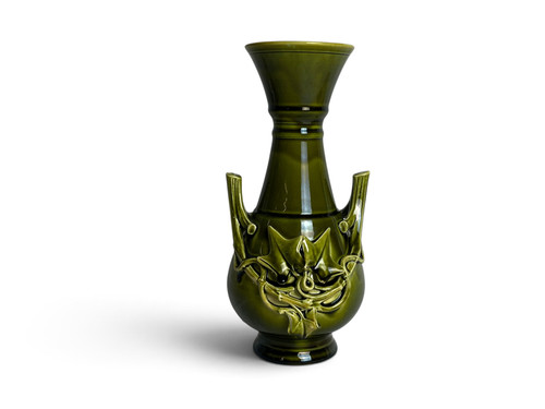 Art nouveau vase - nouveau,, barbotine