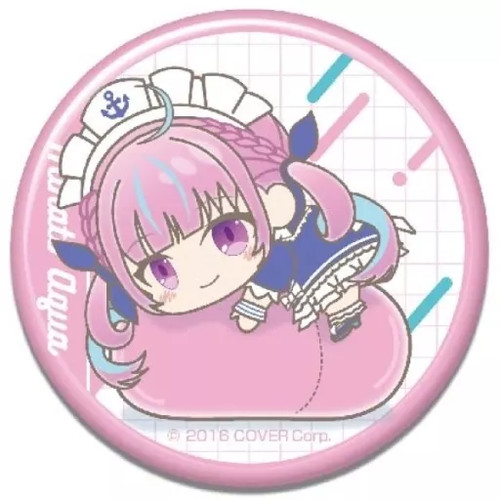 Aqua minato hololive badge - aqua,