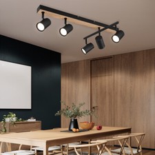 Plafonnier Lampe Bois