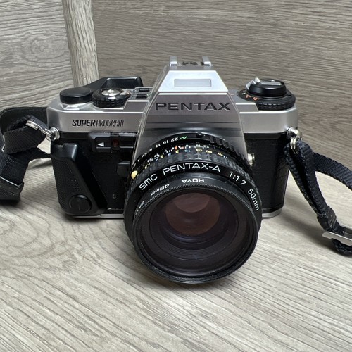 Pentax super program 35mm film - pentax,