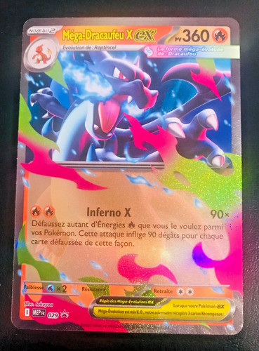 Carte pokemon méga - méga, dracaufeu