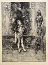 Vase Chine GRAVURE Eau Forte