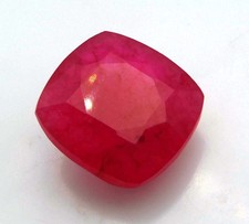 35,85 ct rubis rose certifié