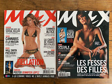 Lot de 2 MAX French 2002 - Top Models Jennifer LOPEZ Poster Charme