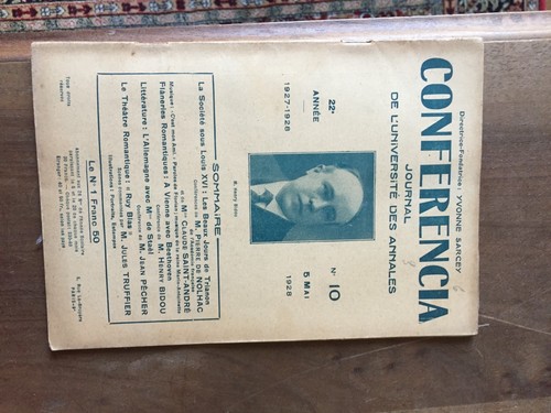 Revue conferencia 1928 - ,