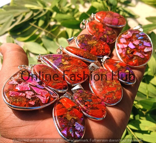 Orange turquoise gemstone 925 - gemstone,