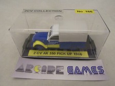 VOITURE 1/43 CITROEN 2CV AK 350 PICK UP 1966 - HACHETTE N°166 (vendeur pro)