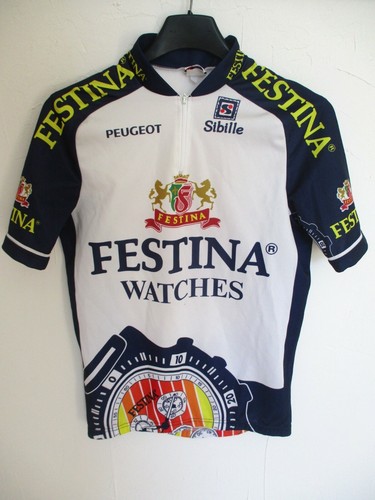 Maillot cycliste festina 1996 - maillot,