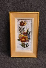 Belle Céramique Murale Signée Francis Crociani  Vallauris Tableau Vintage 60-70