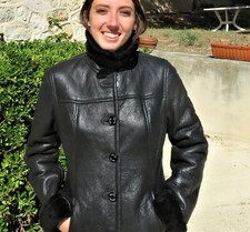 VESTE MOUTON RETOURNE