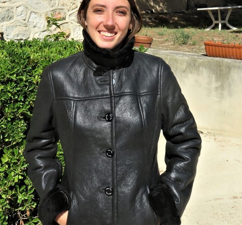 Veste mouton retourne - veste,