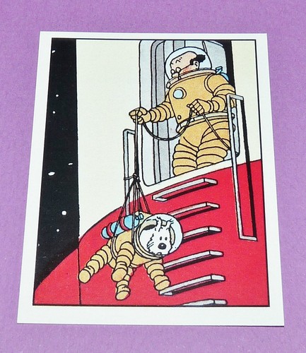 122 panini tintin herge - panini,
