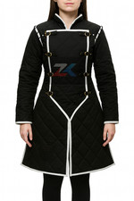 Noir Matelassé Gambeson