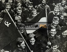 Vintage Original B&W Photo, the Liberation of Belgrade By Soviet Army WWII- 1944