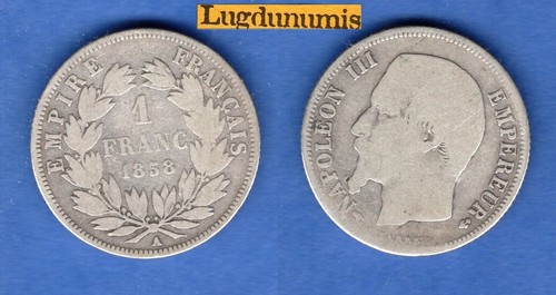 Franc 1858 paris - 1,